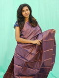 Kanchipuram Blended Copper Fancy Silk Saree 015