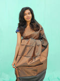 Kanchipuram Blended Copper Fancy Silk Saree 017