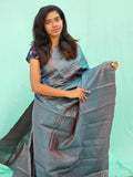 Kanchipuram Blended Copper Fancy Silk Saree 018