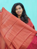 Kanchipuram Blended Copper Fancy Silk Saree 019