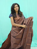 Kanchipuram Blended Copper Fancy Silk Saree 021