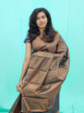 Kanchipuram Blended Copper Fancy Silk Saree 022