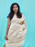 Kanchipuram Blended Self Tissue Silk Saree 019