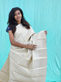 Kanchipuram Blended Self Tissue Silk Saree 023