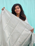 Kanchipuram Blended Self Tissue Silk Saree 025