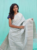 Kanchipuram Blended Self Tissue Silk Saree 028