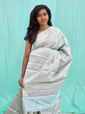 Kanchipuram Blended Self Tissue Silk Saree 028