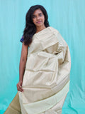 Kanchipuram Blended Self Tissue Silk Saree 031