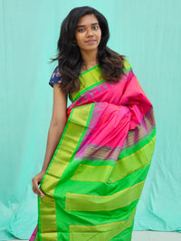 Kanchipuram Pure 9 Yards Korvai Silk Saree 002