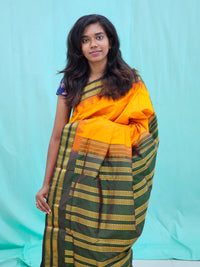 Kanchipuram Pure 9 Yards Korvai Silk Saree 004