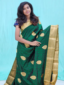 Kanchipuram Pure Self Fancy Silk Saree 002