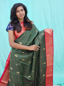 Kanchipuram Pure Fancy Silk Saree 010