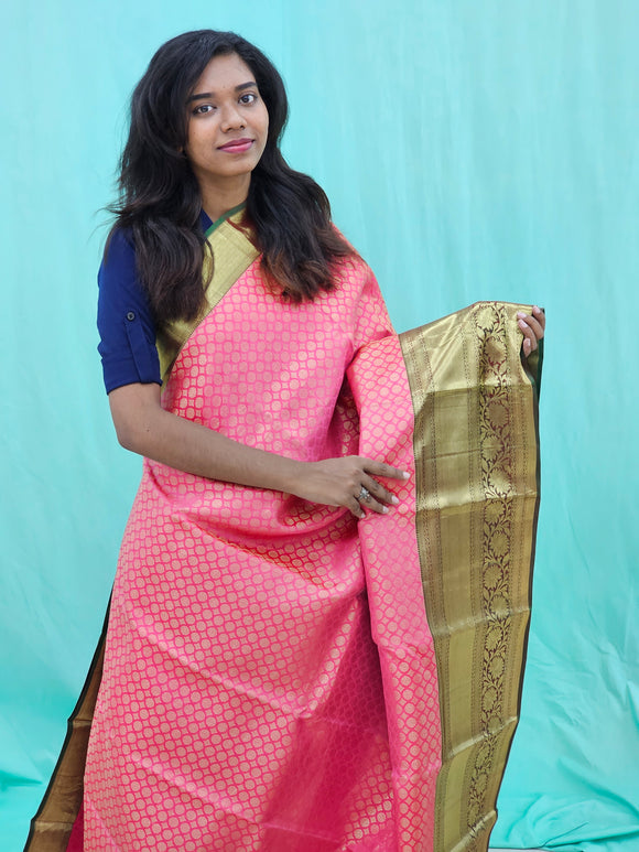 Kanchipuram Pure Bridal Silk Saree 002