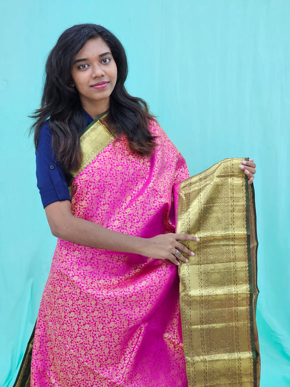 Kanchipuram Pure Bridal Silk Saree 006