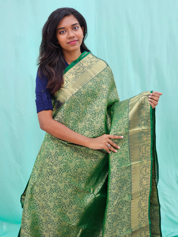 Kanchipuram Pure Traditional Bridal Silk Saree 002