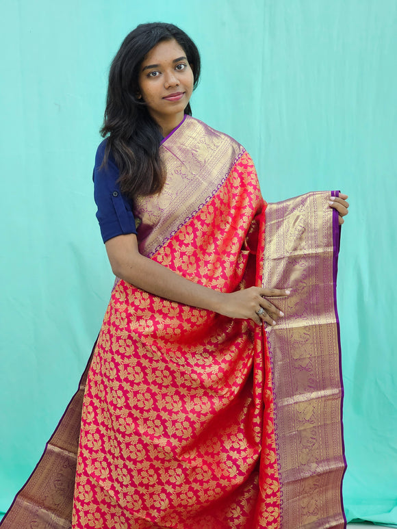 Kanchipuram Pure Traditional Bridal Silk Saree 005