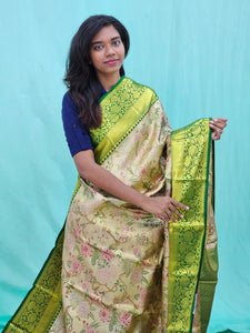 Kanchipuram Pure Tissue Silk Saree 001