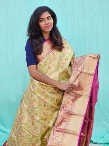 Kanchipuram Pure Tissue Silk Saree 006