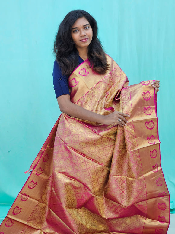 Kanchipuram Pure Tissue Silk Saree 007