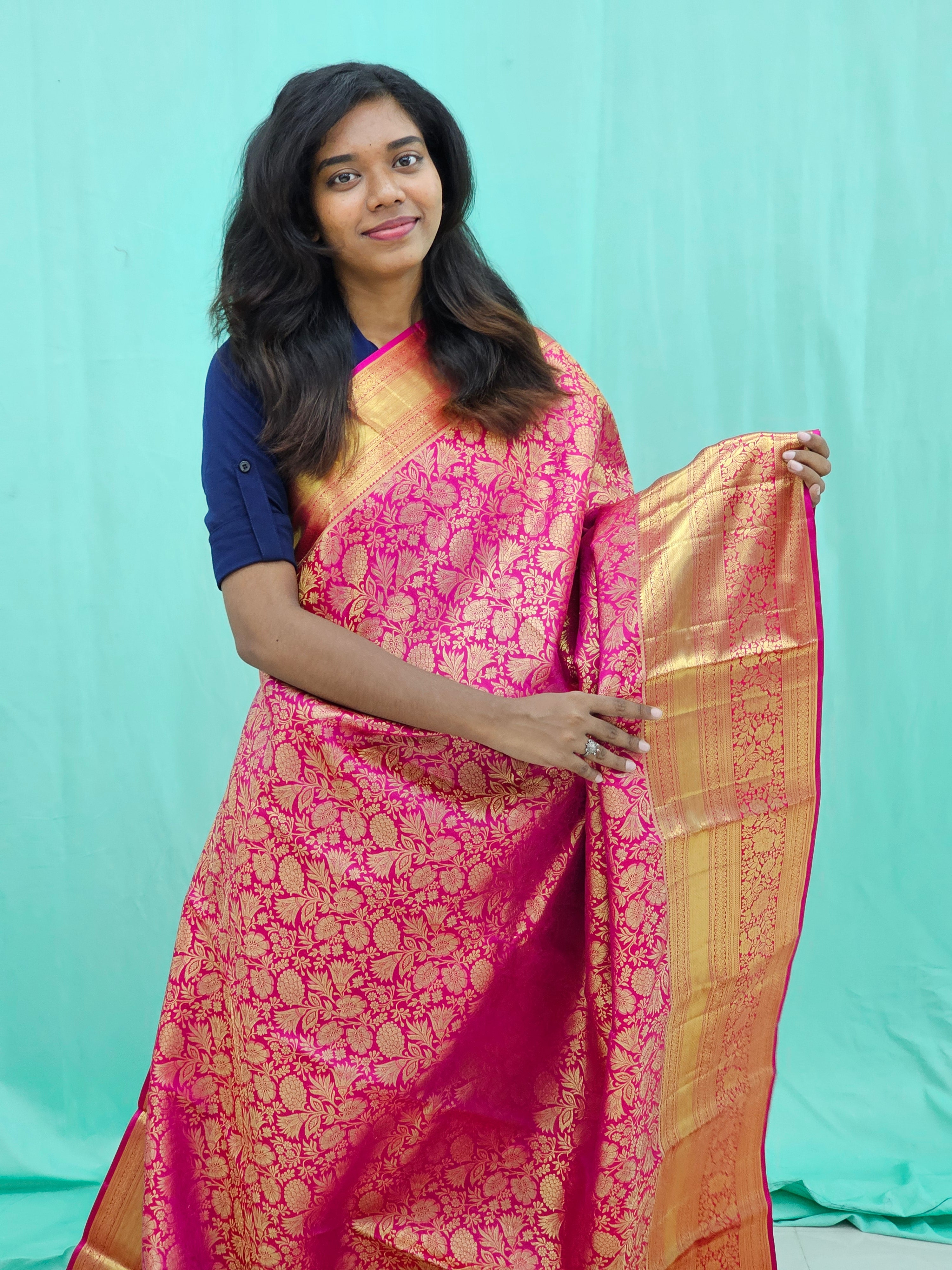 Kanchipuram Pure High Bridal Silk Saree 010
