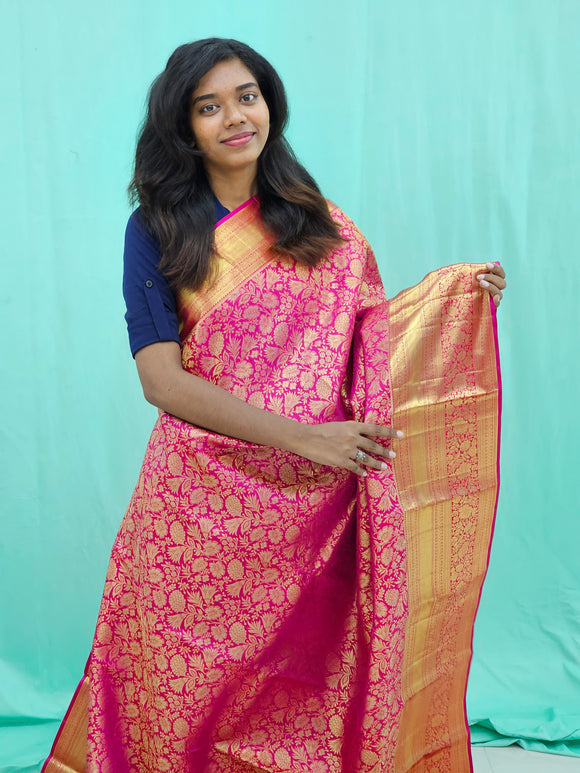Kanchipuram Pure High Bridal Silk Saree 010
