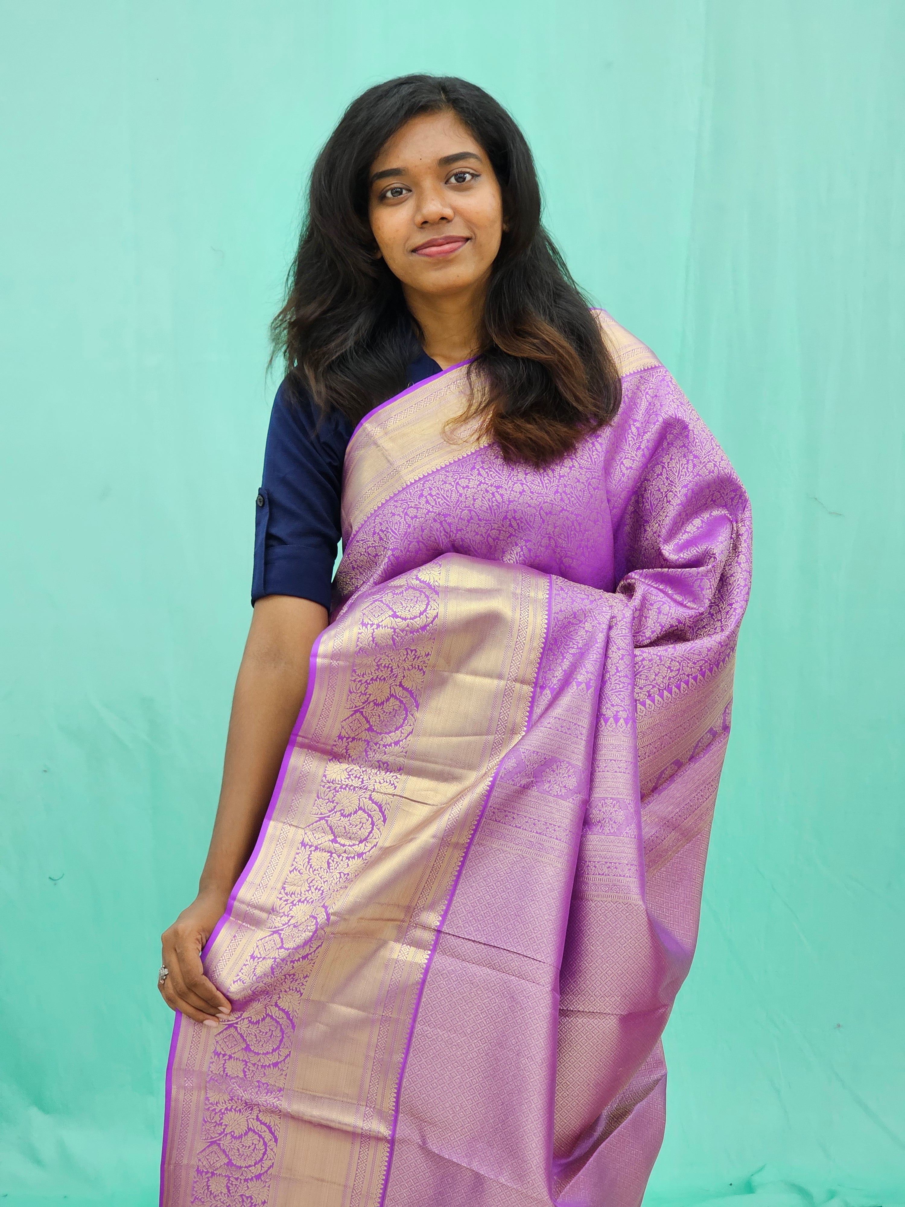 Kanchipuram Pure High Bridal Silk Saree 011