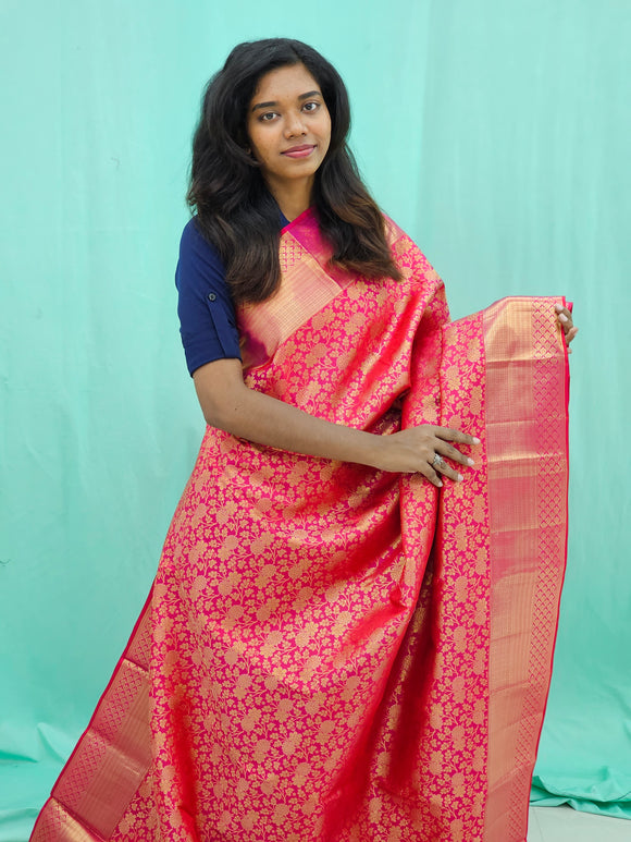 Kanchipuram Pure High Bridal Silk Saree 012