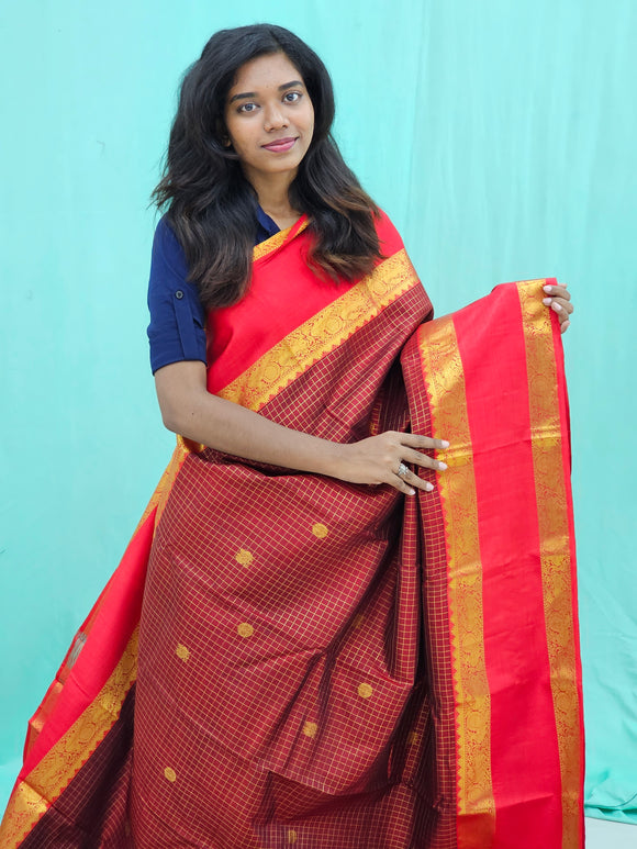 Kanchipuram Pure High Bridal Silk Saree 013