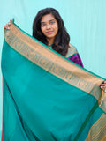 Kanchipuram Blended Mini Bridal Silk Saree 175