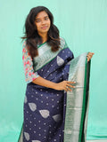 Kanchipuram Blended Mini Bridal Silk Saree 177