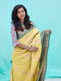 Kanchipuram Blended Mini Bridal Silk Saree 184