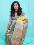 Kanchipuram Blended Mini Bridal Silk Saree 184
