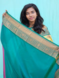 Kanchipuram Blended Mini Bridal Silk Saree 184