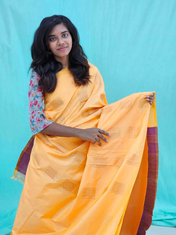 Kanchipuram Blended Gifted Silk Saree 010