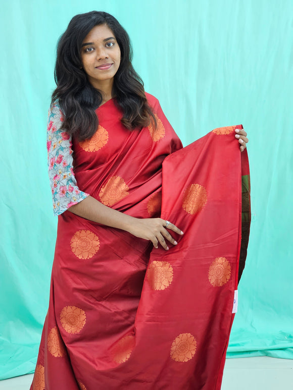 Kanchipuram Blended Gifted Silk Saree 012