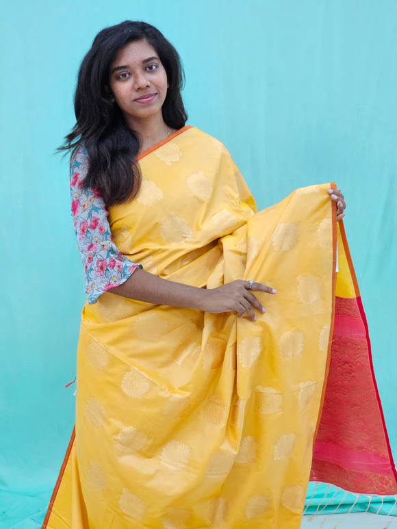 Kanchipuram Blended Gifted Silk Saree 023