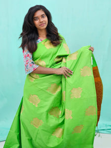 Kanchipuram Blended Gifted Silk Saree 025