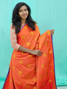 Kanchipuram Blended Soft Silk Silk Saree 015