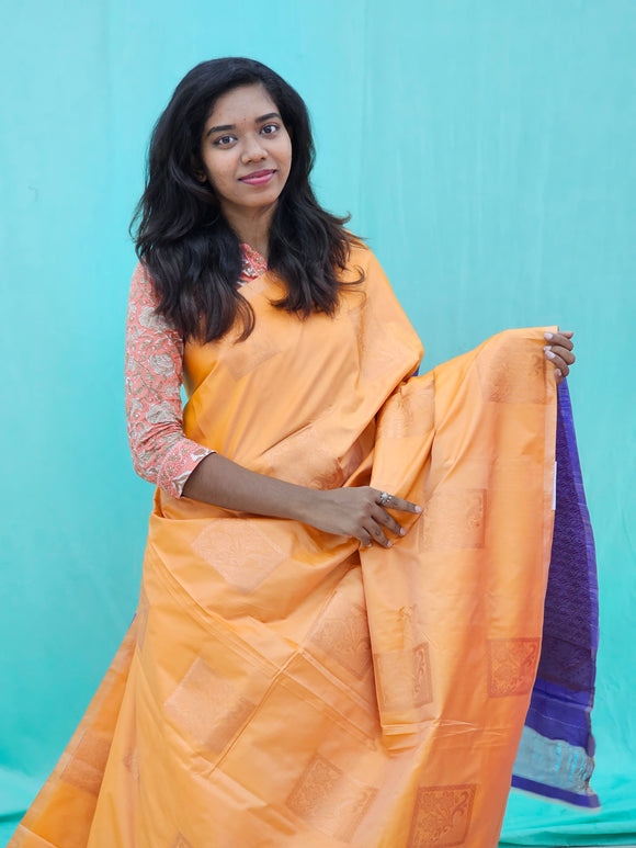 Kanchipuram Blended Gifted Silk Saree 032