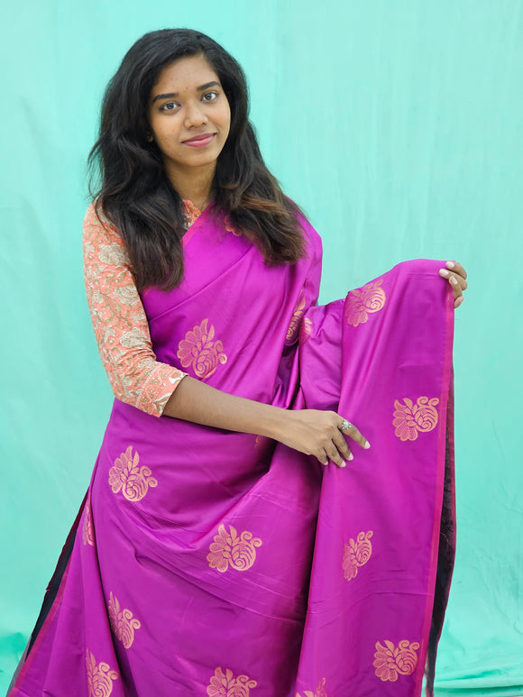 Kanchipuram Blended Gifted Silk Saree 037