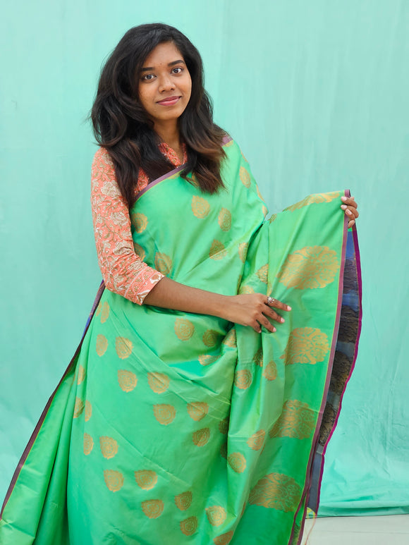 Kanchipuram Blended Gifted Silk Saree 042