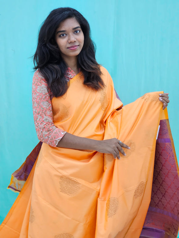 Kanchipuram Blended Gifted Silk Saree 044