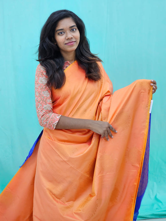 Kanchipuram Blended Gifted Silk Saree 046