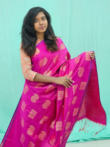 Kanchipuram Blended Soft Silk Silk Saree 039