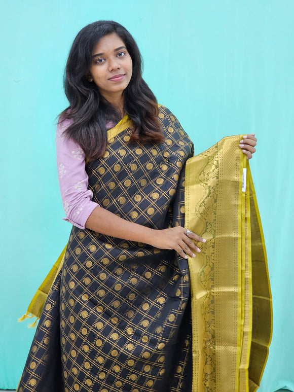 Kanchipuram Blended New Fancy Silk Saree 128