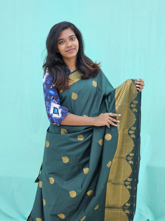 Kanchipuram Blended Trending Silk Saree 171