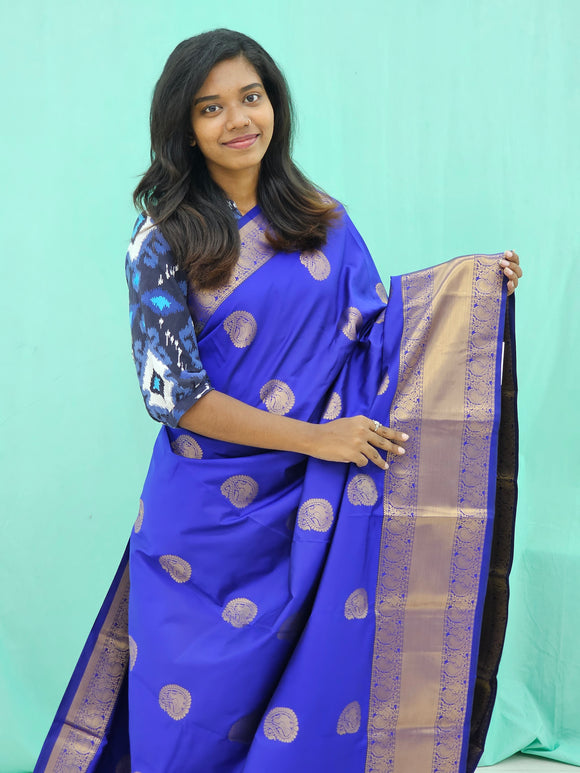 Kanchipuram Blended Trending Silk Saree 176