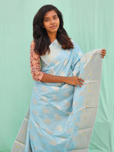 Kanchipuram Blended Trendy Silk Saree 023