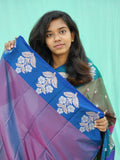 Kanchipuram Blended Trendy Silk Saree 030