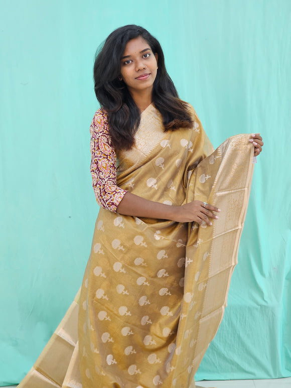 Kanchipuram Blended Trendy Silk Saree 046